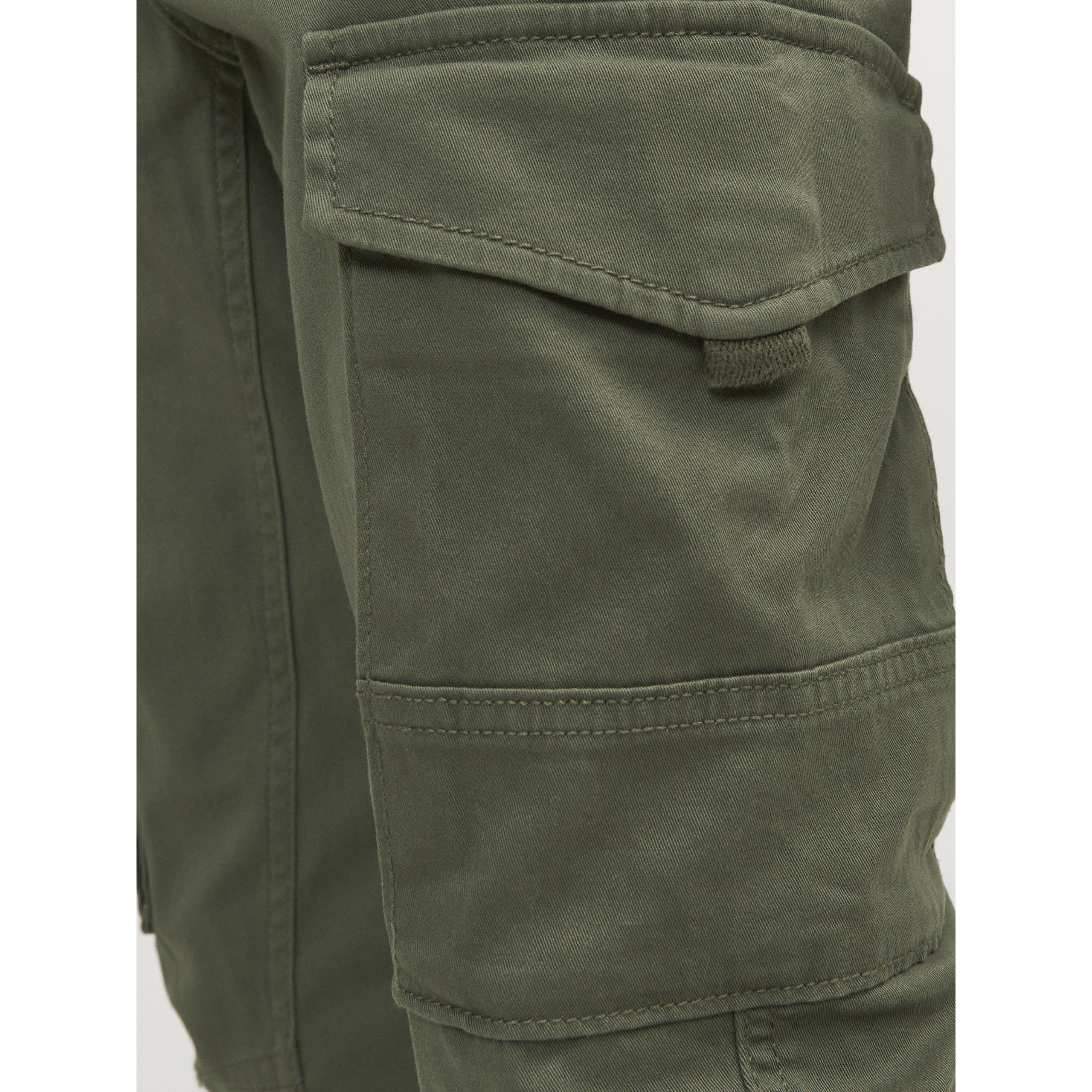Olive Night - Jack and Jones - Paul Infant Cargo Trousers - 5