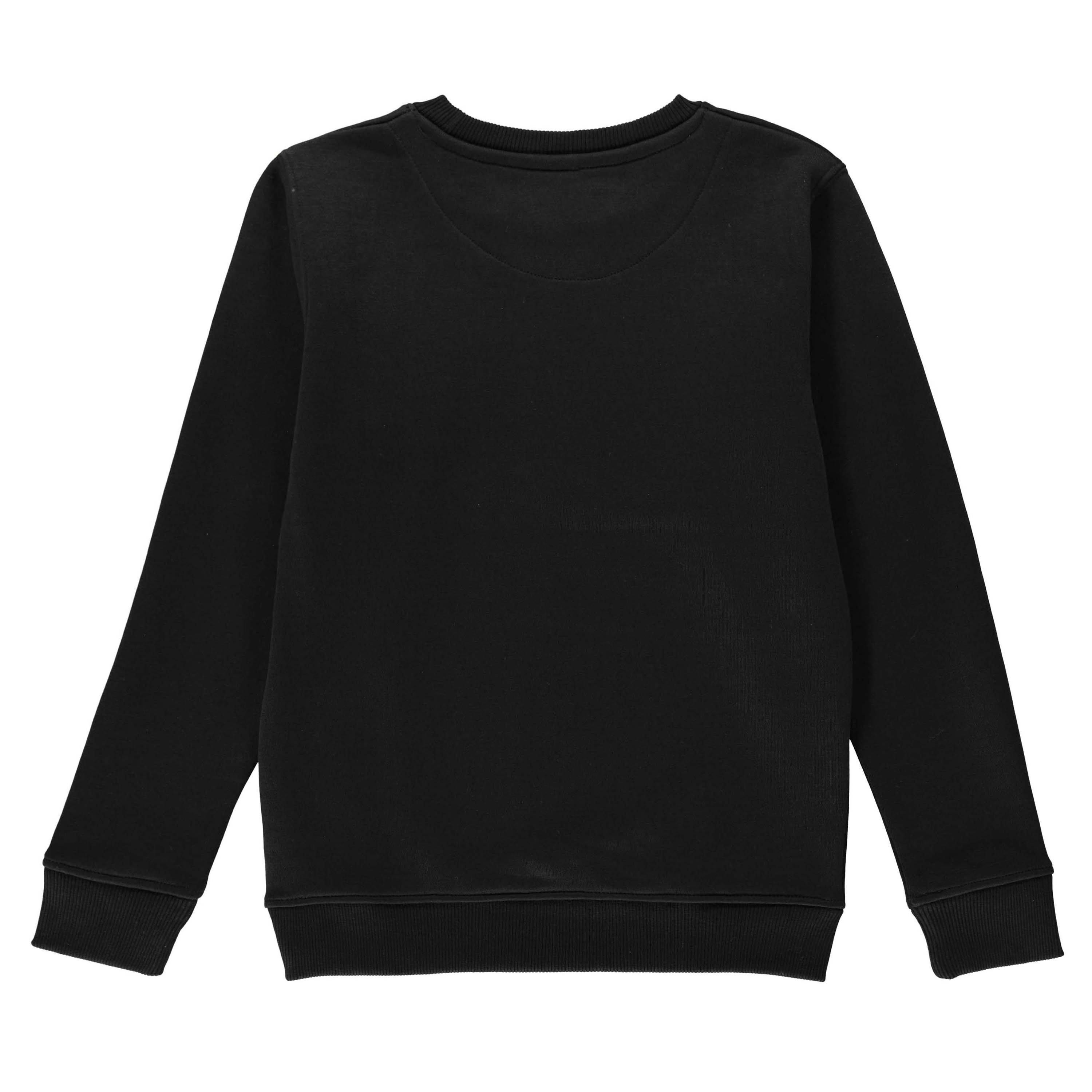 Wahres Schwarz - Lyle and Scott - Crew Neck Fleece Sweatshirt - 4