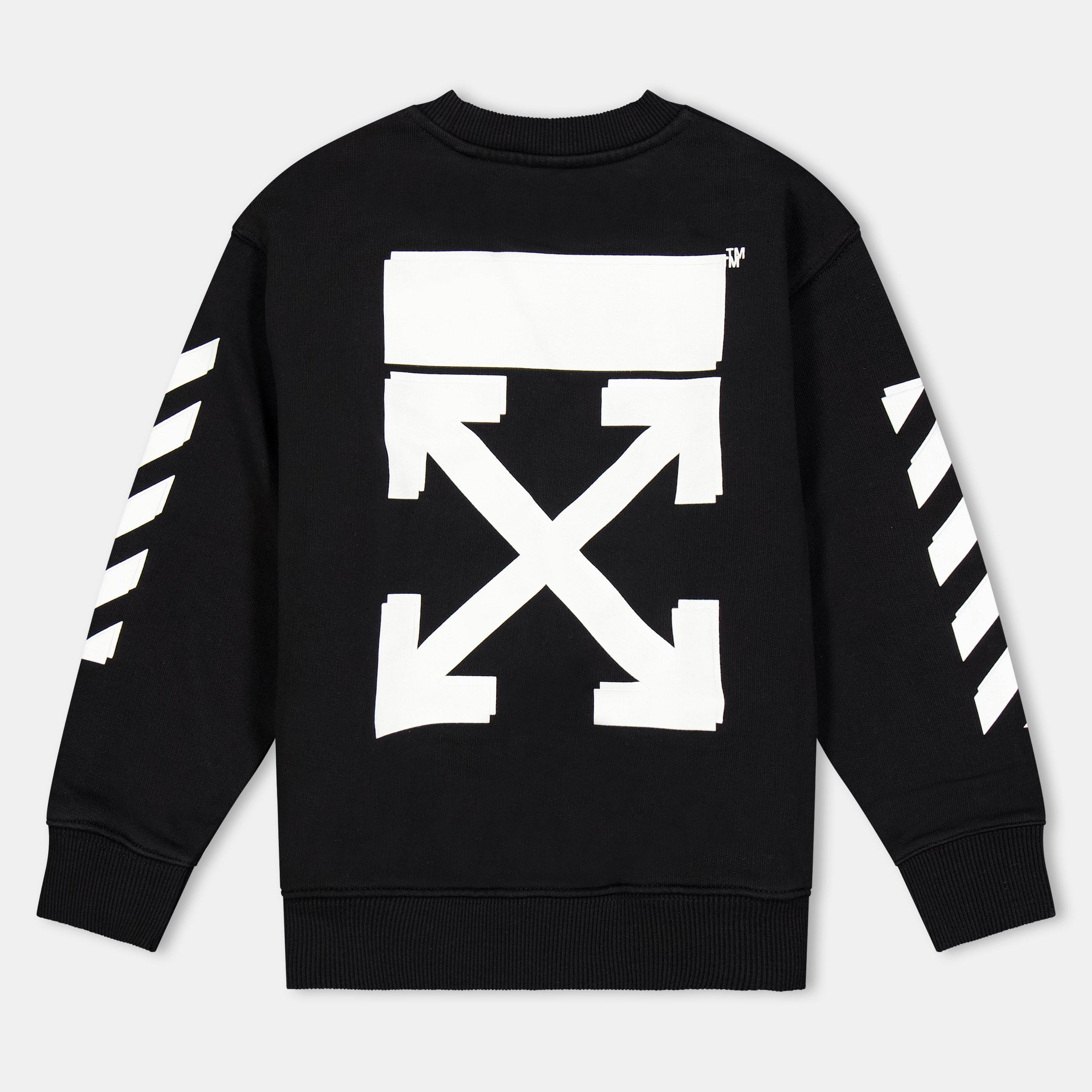 Off White Kids Crew Sweater Crew Sweaters USC