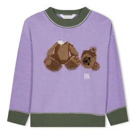 Palm Angels Knitted Bear Sweater Infants