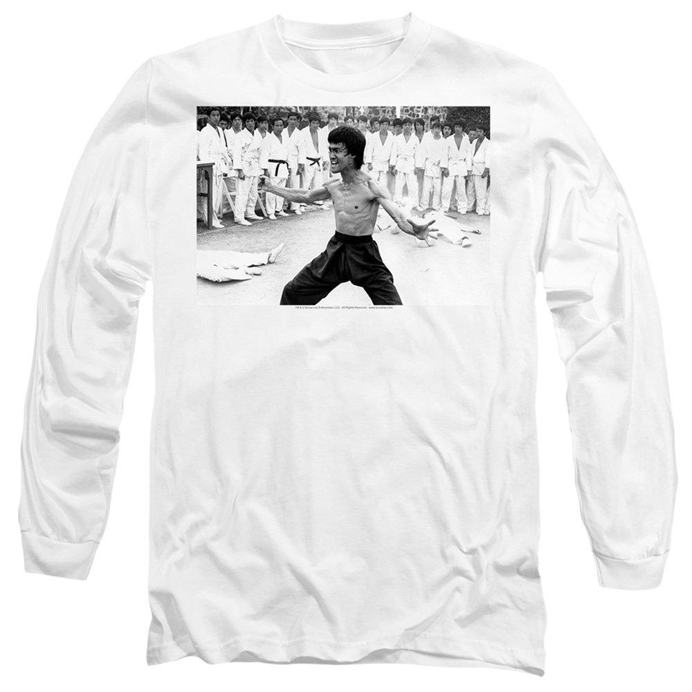 White - Other - Bruce Lee Triumphant Long Sleeve T-Shirt White - 1