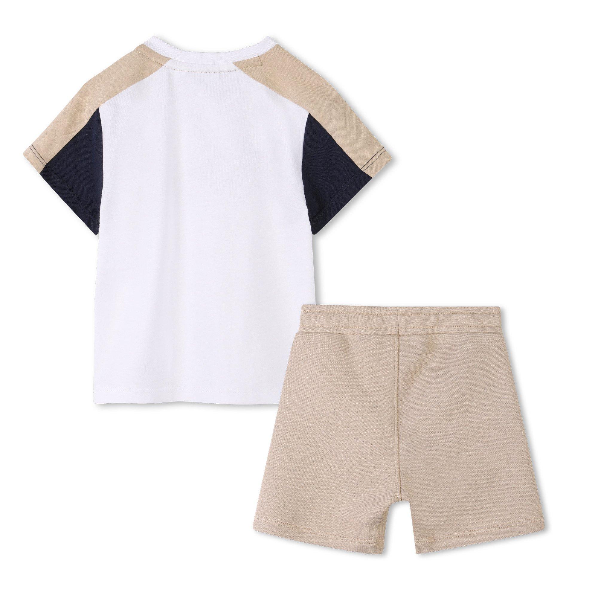 Witte 10P - Boss - Kids Logo T-Shirt and Shorts Set - 2