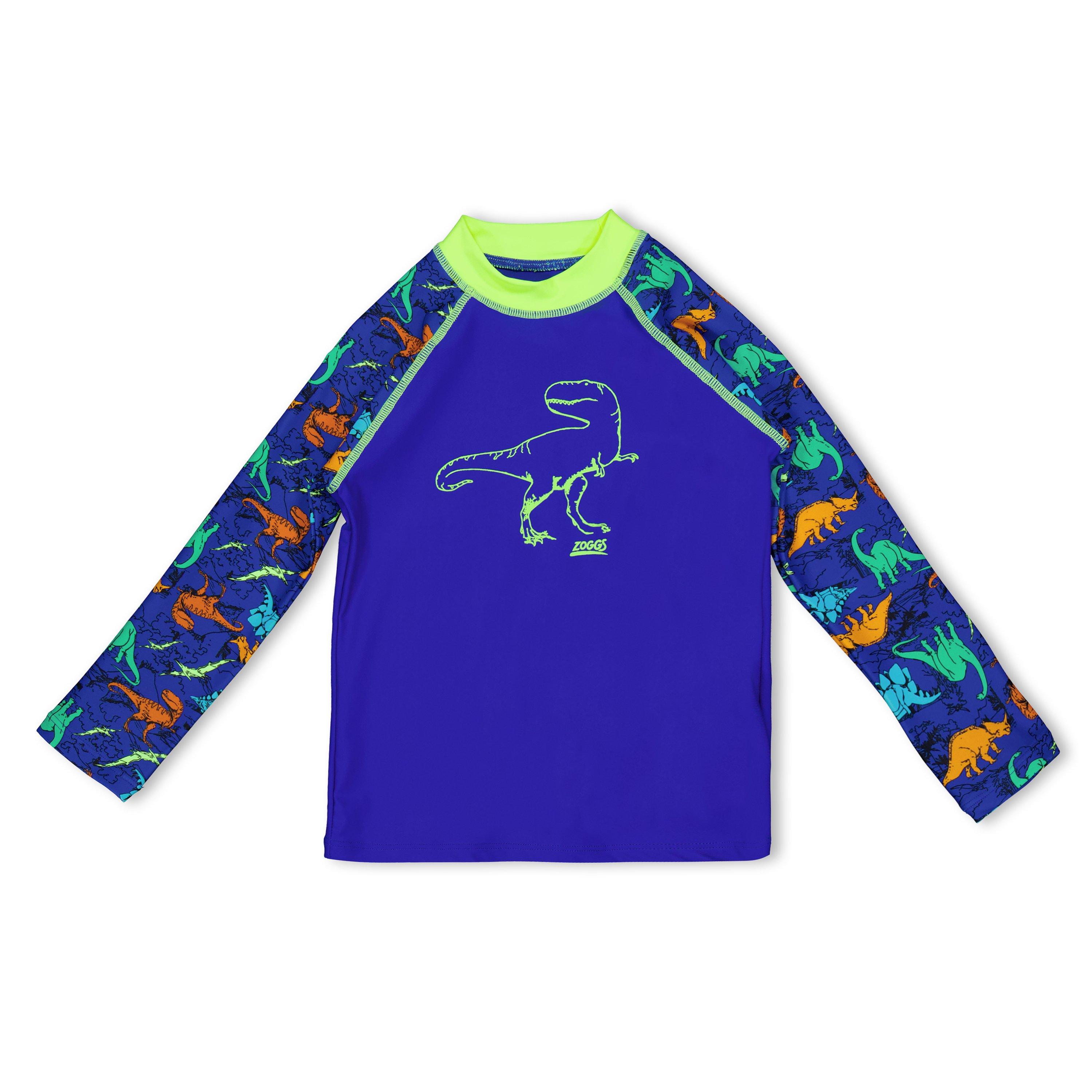 Blue - Zoggs - Unisex Kids' Long Sleeve T-Shirt - 1