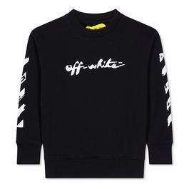 Off White Script Crewneck In99