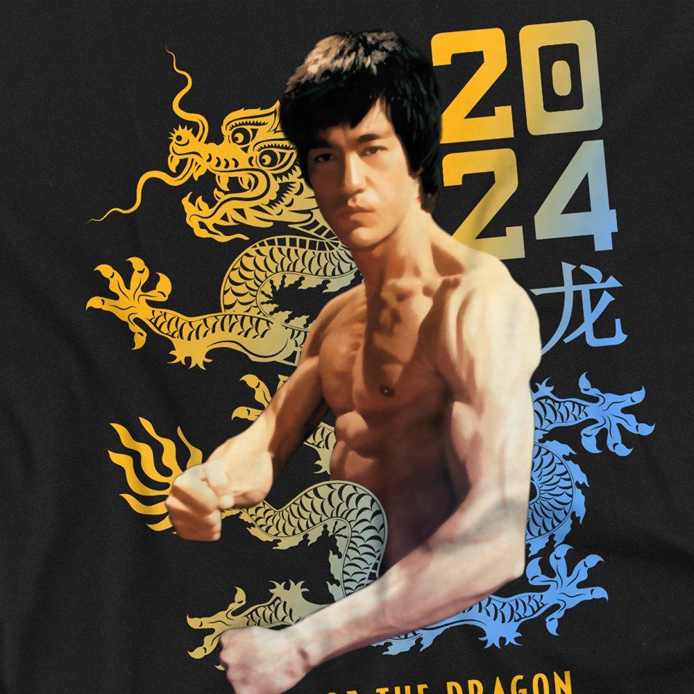 Black - Other - Bruce Lee Two Tone Year Of The Dragon T Shirt Bla - 2