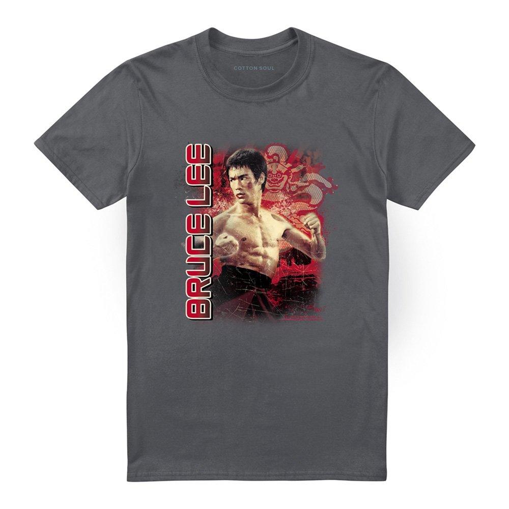 Grey - Other - Bruce Lee Fury T Shirt Charcoal - 4