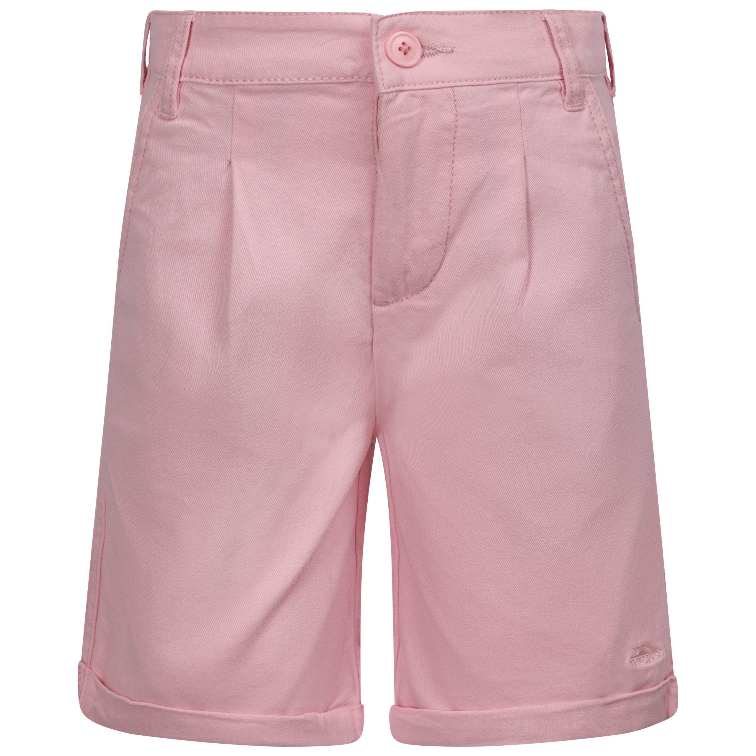 Rosa Pálido - Trespass - Kids' Woven Tracksuit Shorts - 1