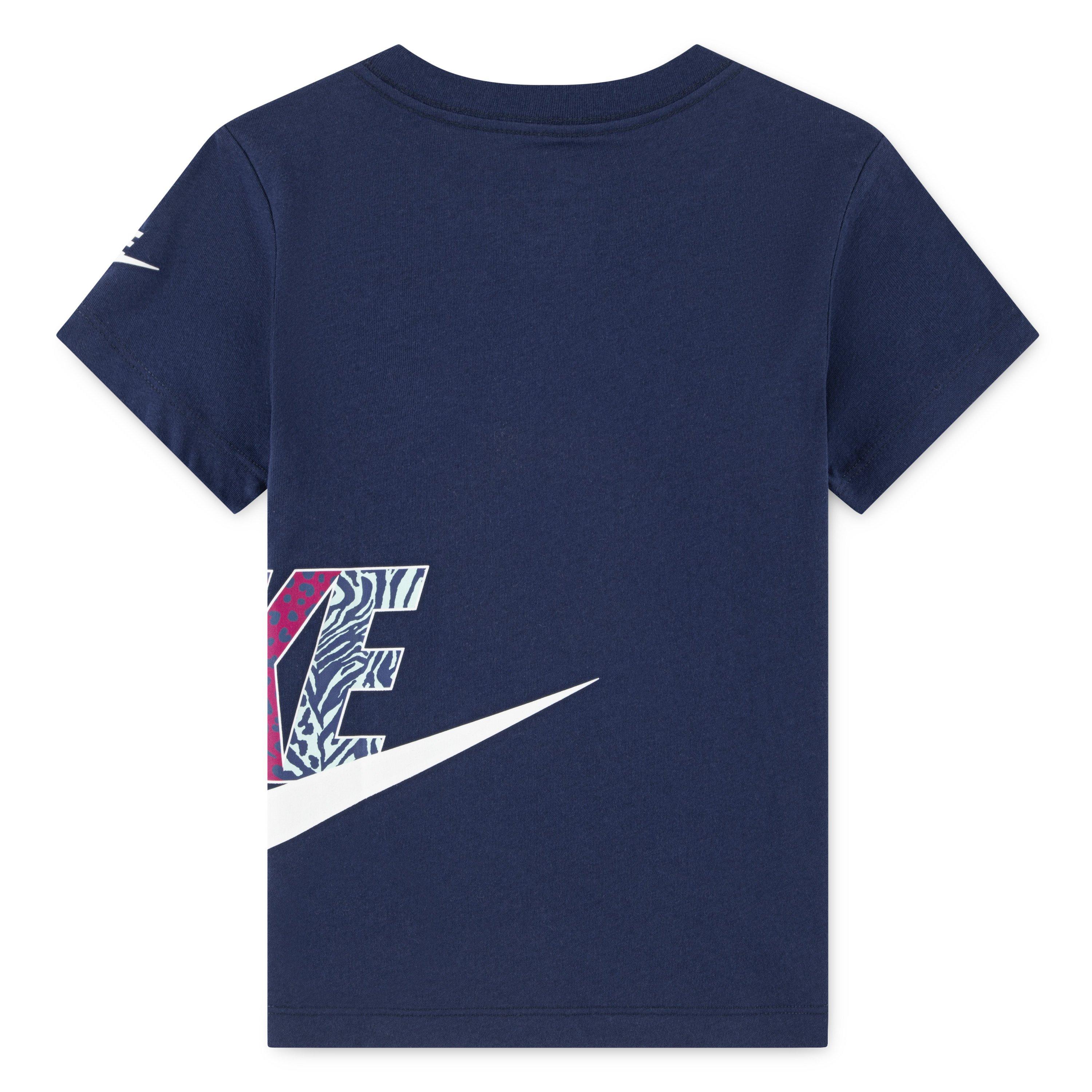 Midnight Navy - Nike - Nike WildW Graph Tee Ch62 - 2