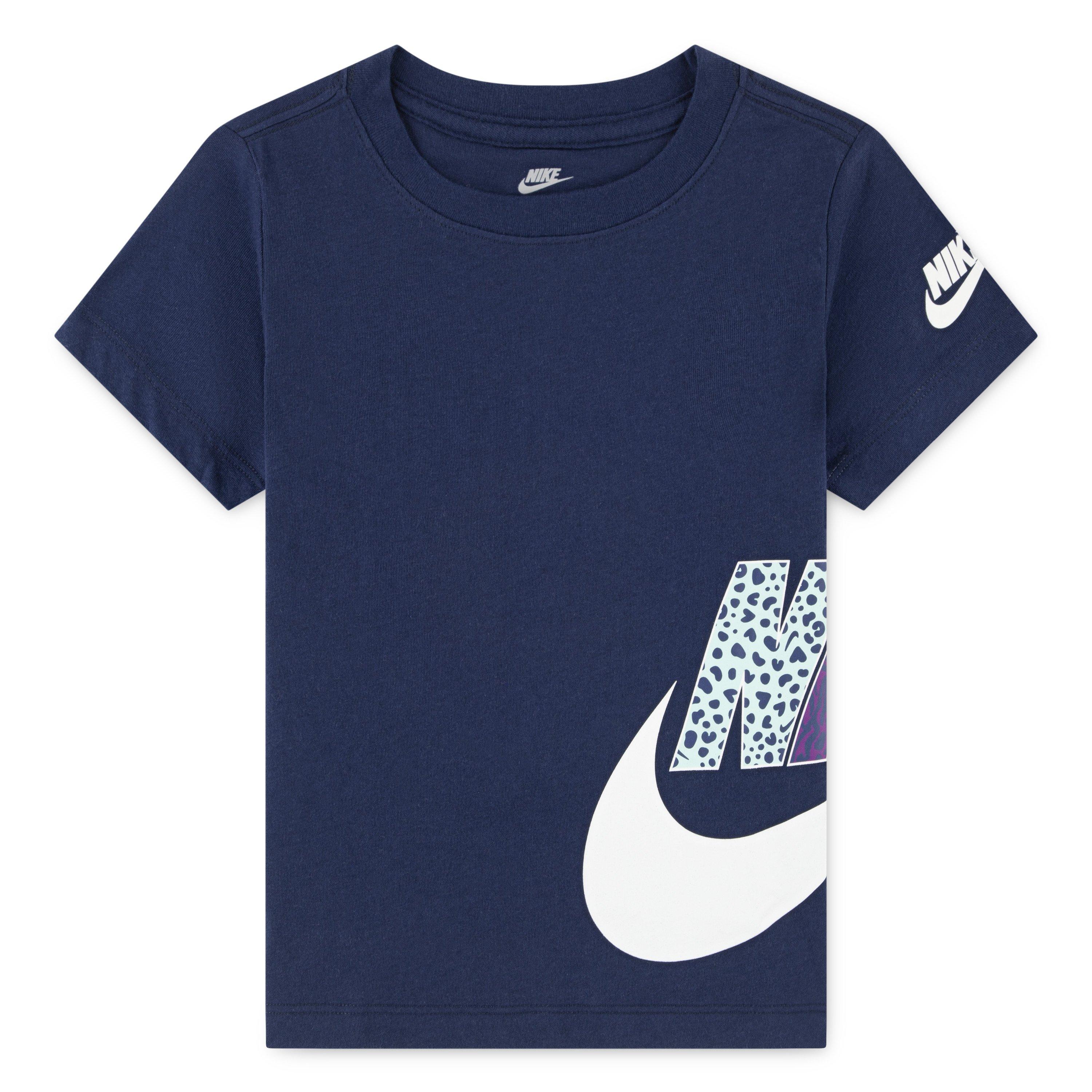 Midnight Navy - Nike - Nike WildW Graph Tee Ch62 - 3