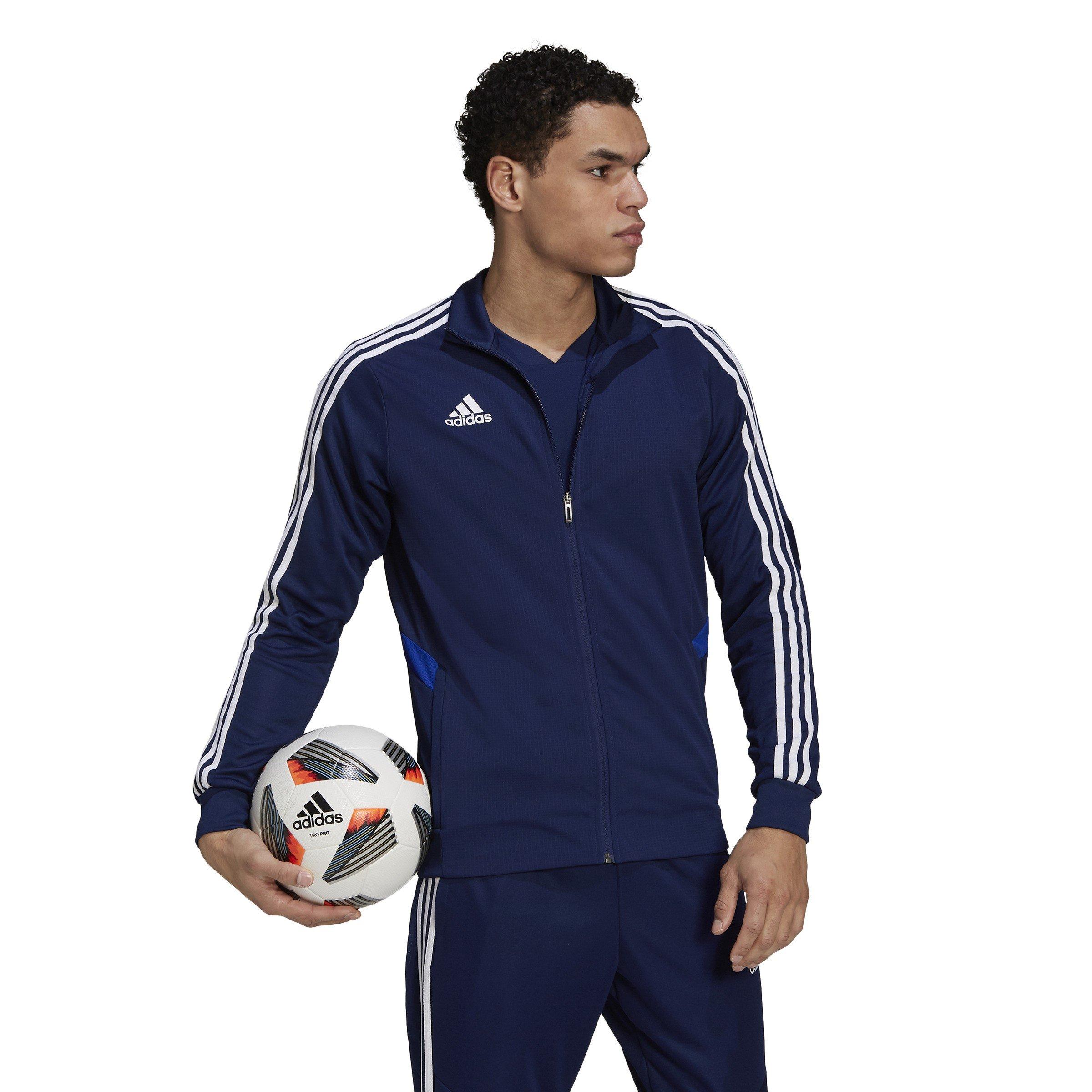 Azul Oscuro / Bol - adidas - Tiro 19 Training Track Top Mens - 5
