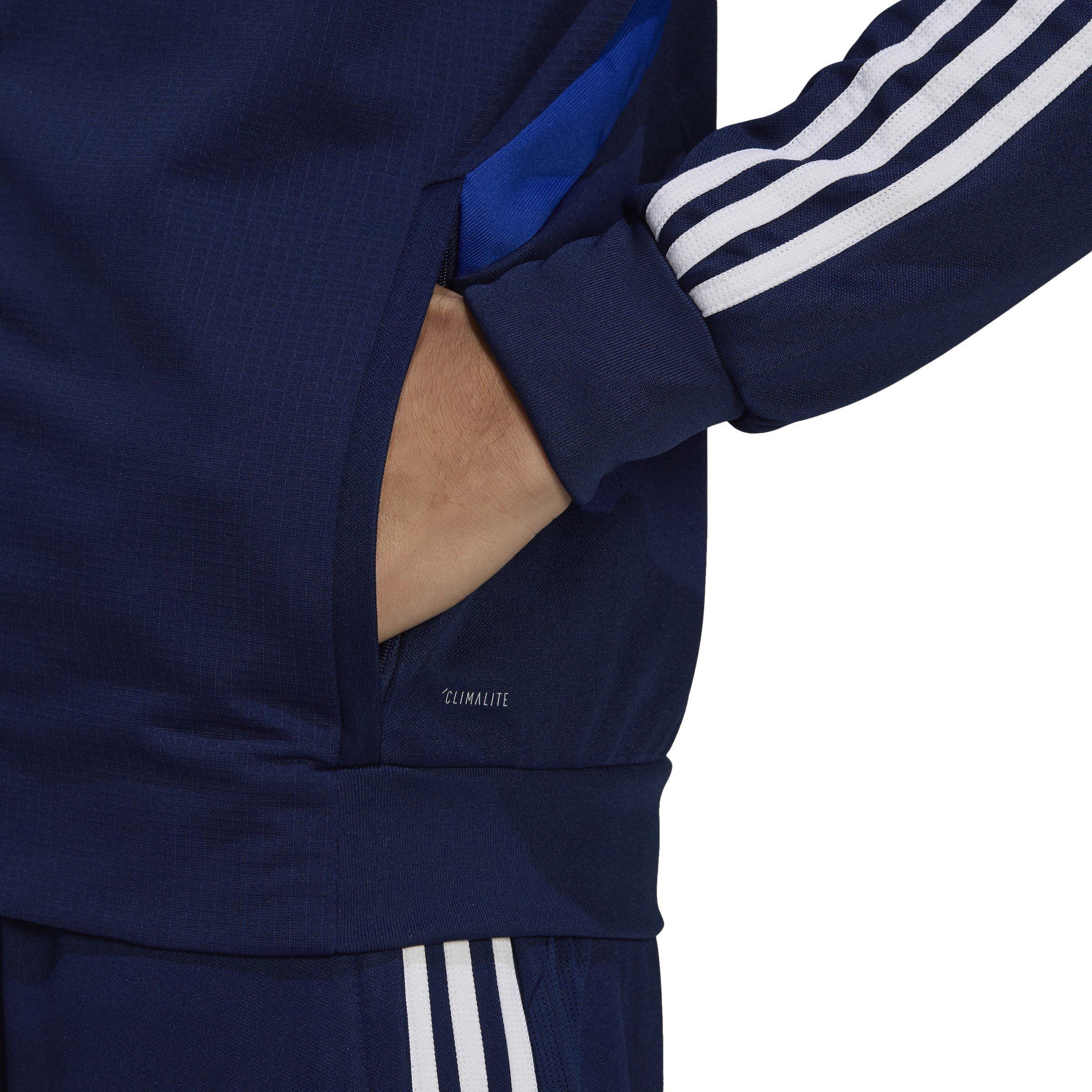 Azul Oscuro / Bol - adidas - Tiro 19 Training Track Top Mens - 8