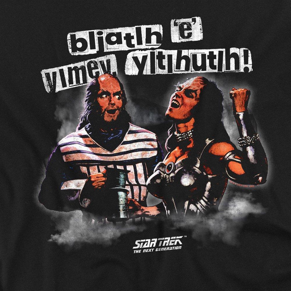 Black - Other - Star Trek The Next Generation Klingon Stop Talking - 2