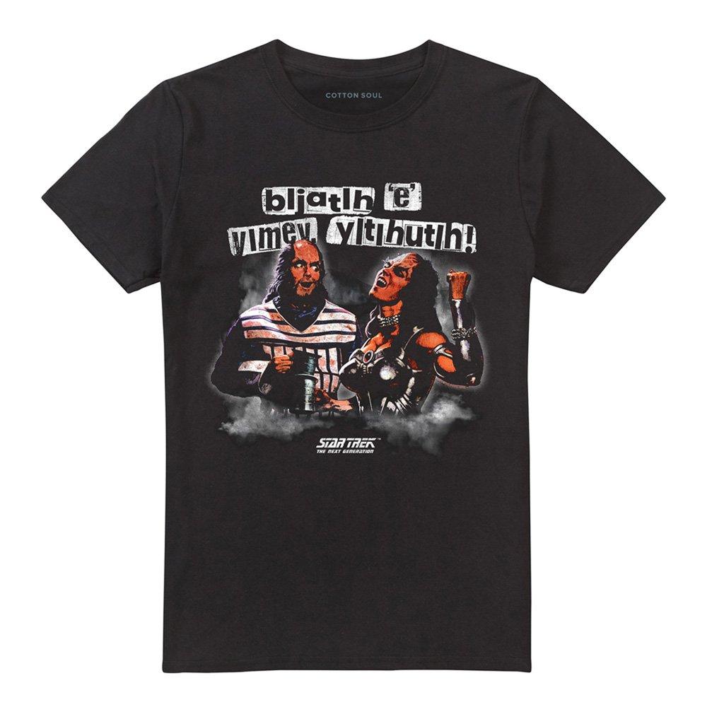 Black - Other - Star Trek The Next Generation Klingon Stop Talking - 4
