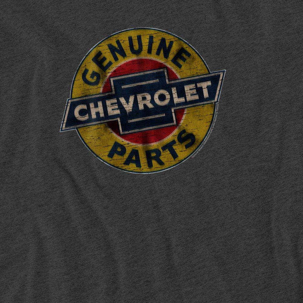 Grey - Other - Chevrolet Genuine Chevy Parts Distressed Sign T-Sh - 2