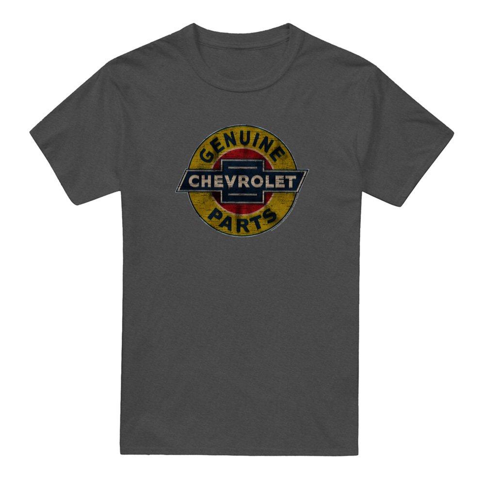 Grey - Other - Chevrolet Genuine Chevy Parts Distressed Sign T-Sh - 4