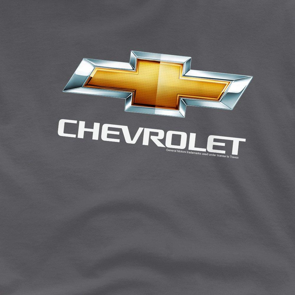 Grey - Other - Chevrolets Chevy Bowtie Stacked T Shirt Charcoal - 2