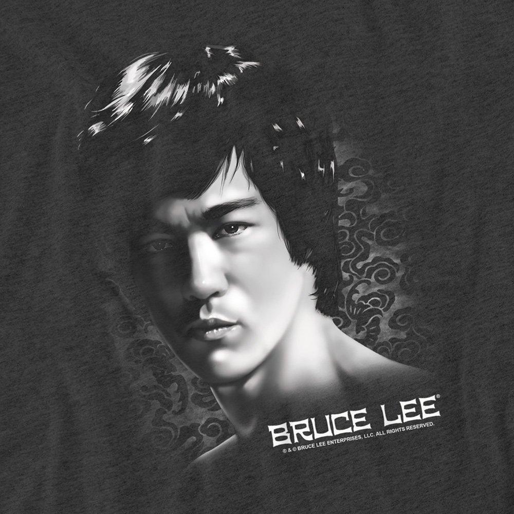 Grey - Other - Bruce Lee In Your Face T-Shirt Charcoal - 2