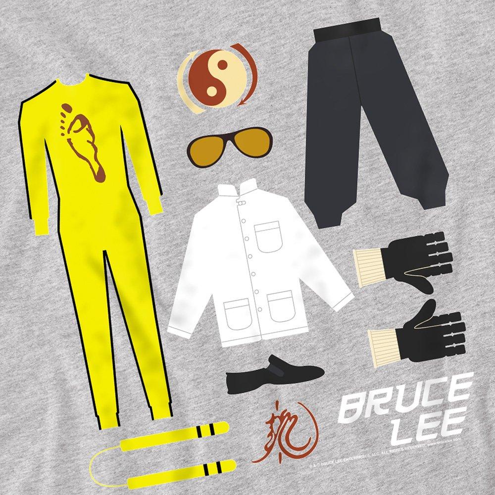 Grey - Other - Bruce Lee Lee Gift Set T Shirt Athletic Heather - 2