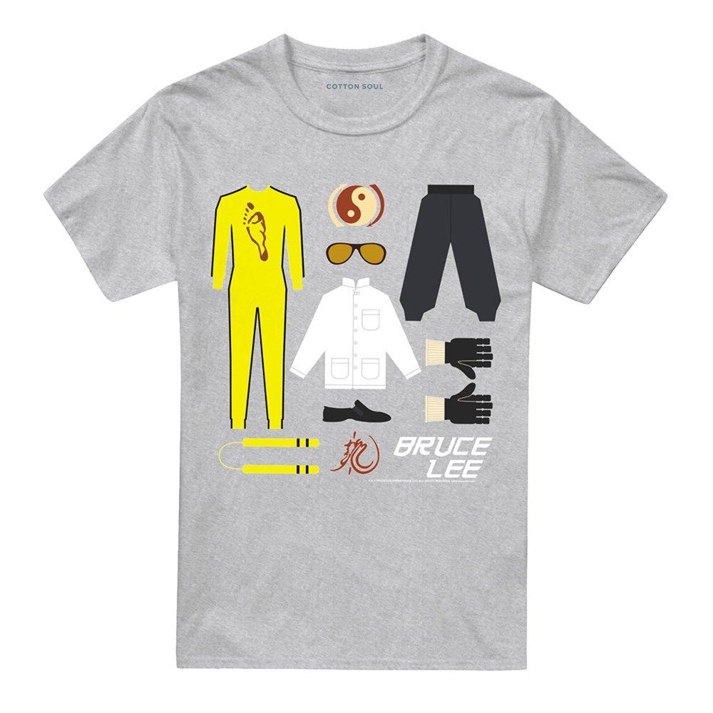 Grey - Other - Bruce Lee Lee Gift Set T Shirt Athletic Heather - 4