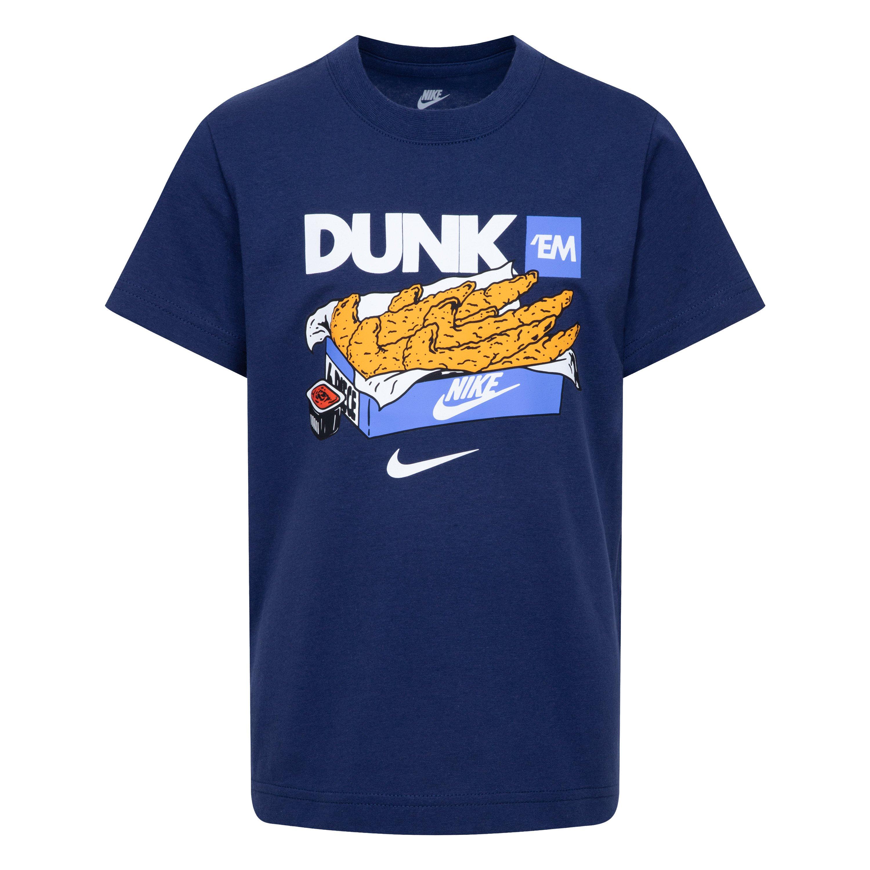 Midnight Navy - Nike - Dunk Em Tenders Childrens T-Shirt - 4
