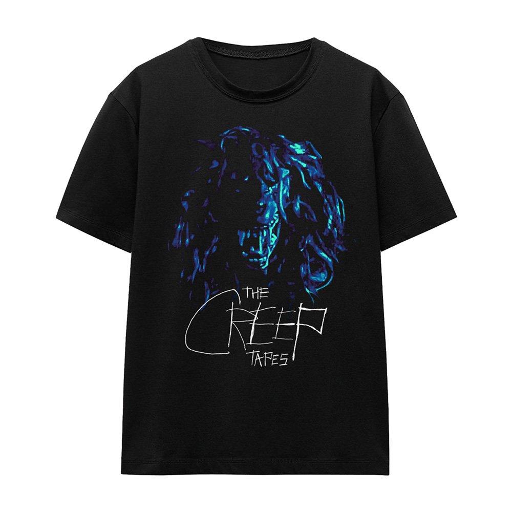 Black - Other - The Creep Tapes Wolf Mask T Shirt Black - 4
