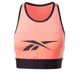 Reebok Workout Ready High Neck Sports Bra Womens