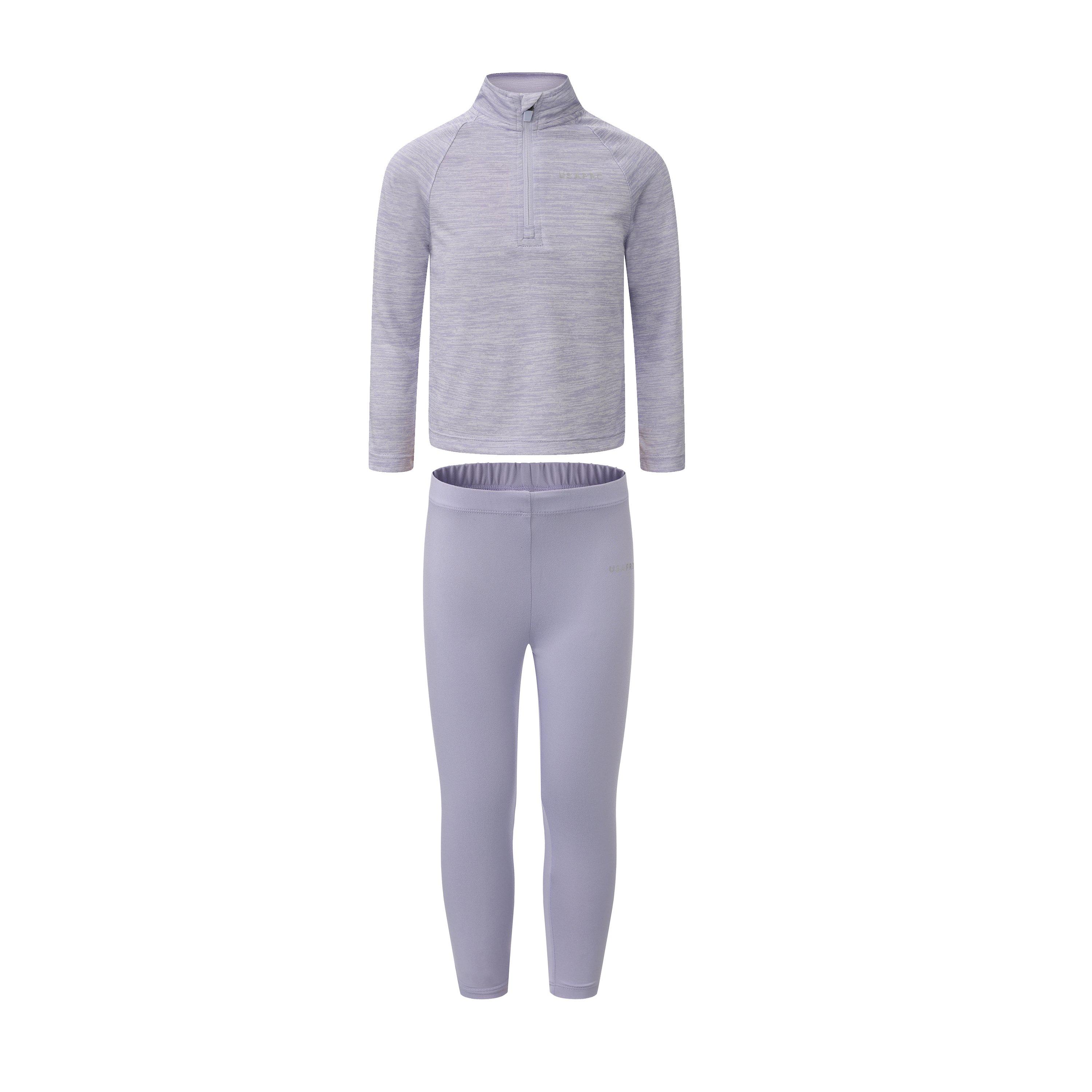 Usa Pro  1/4 Tracksuit Infants - Lilac - 6-7 Yrs