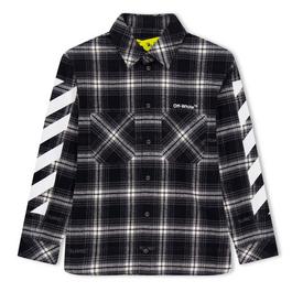 Off White Check Shirt In99