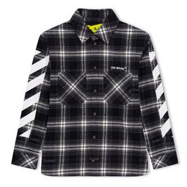 Off White Kids Cheque Shirt, Cheque Pattern