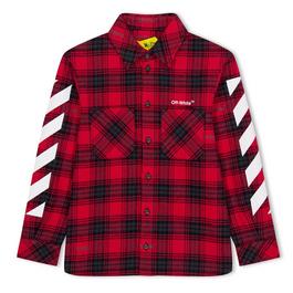 Off White Check Shirt Infants