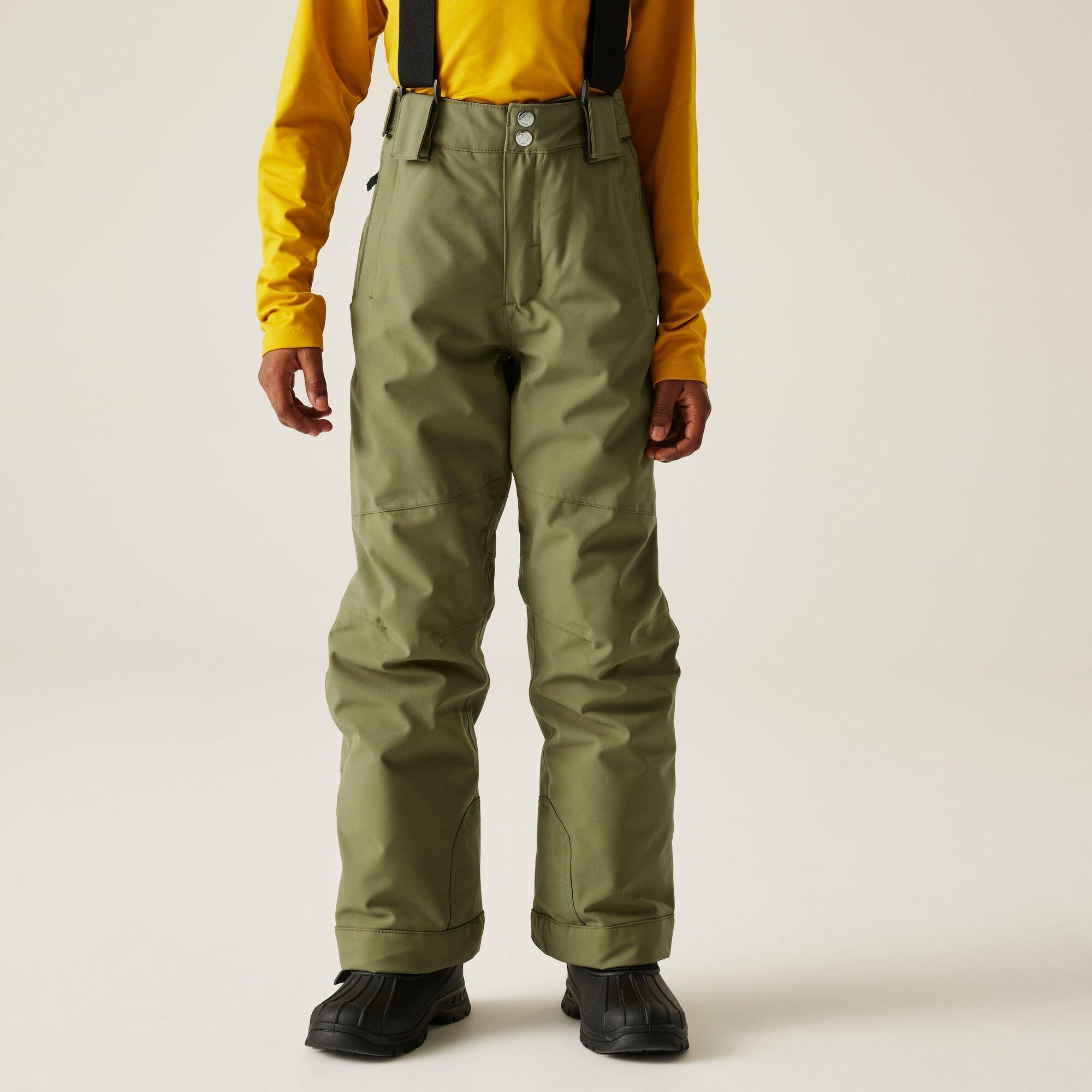 Dare 2B  Kids Outmove Ii Waterproof Ski Pant - Olive Green - 9-10yrs