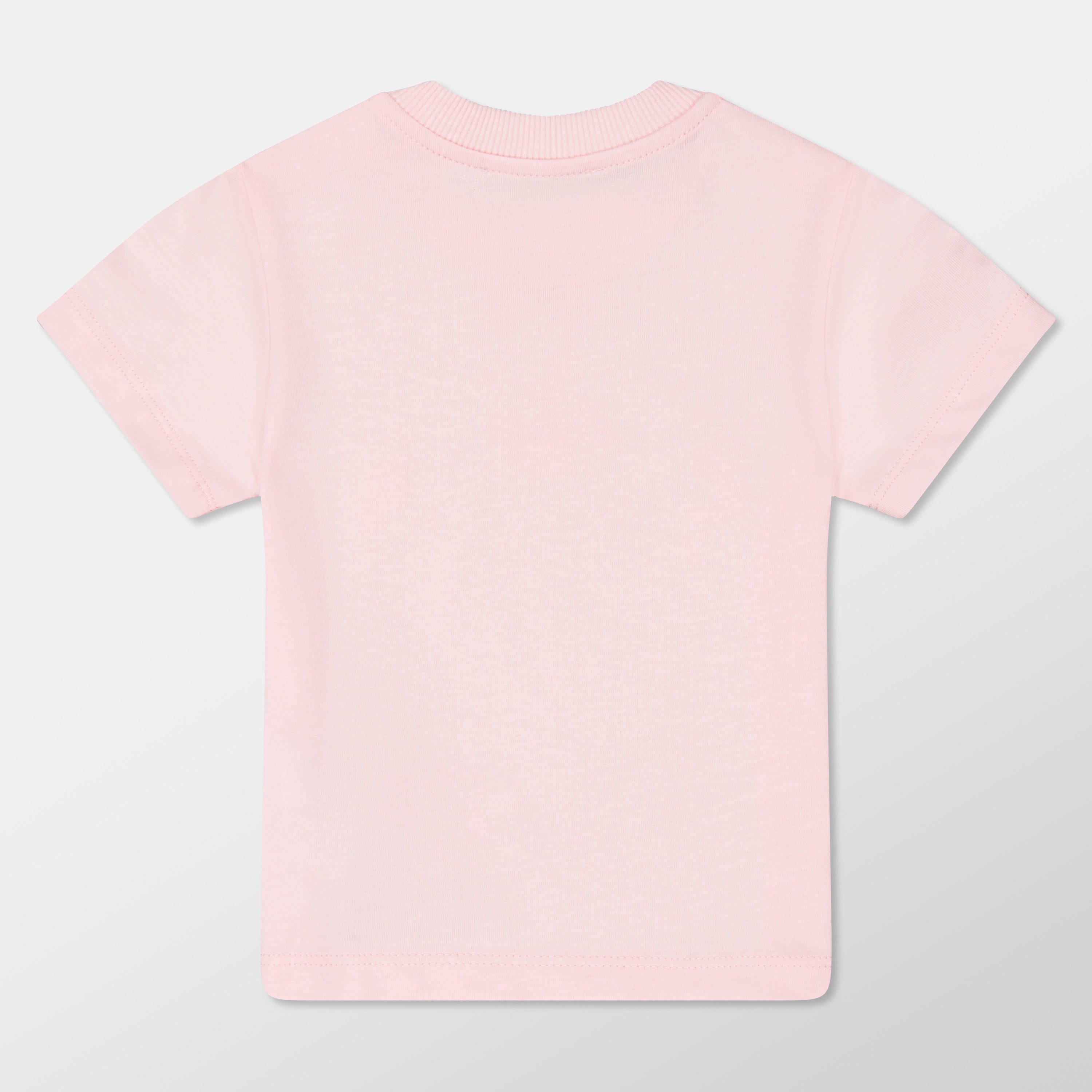 Pink 50209 - Moschino - Logo T-Shirt & Short Set Infants - 2