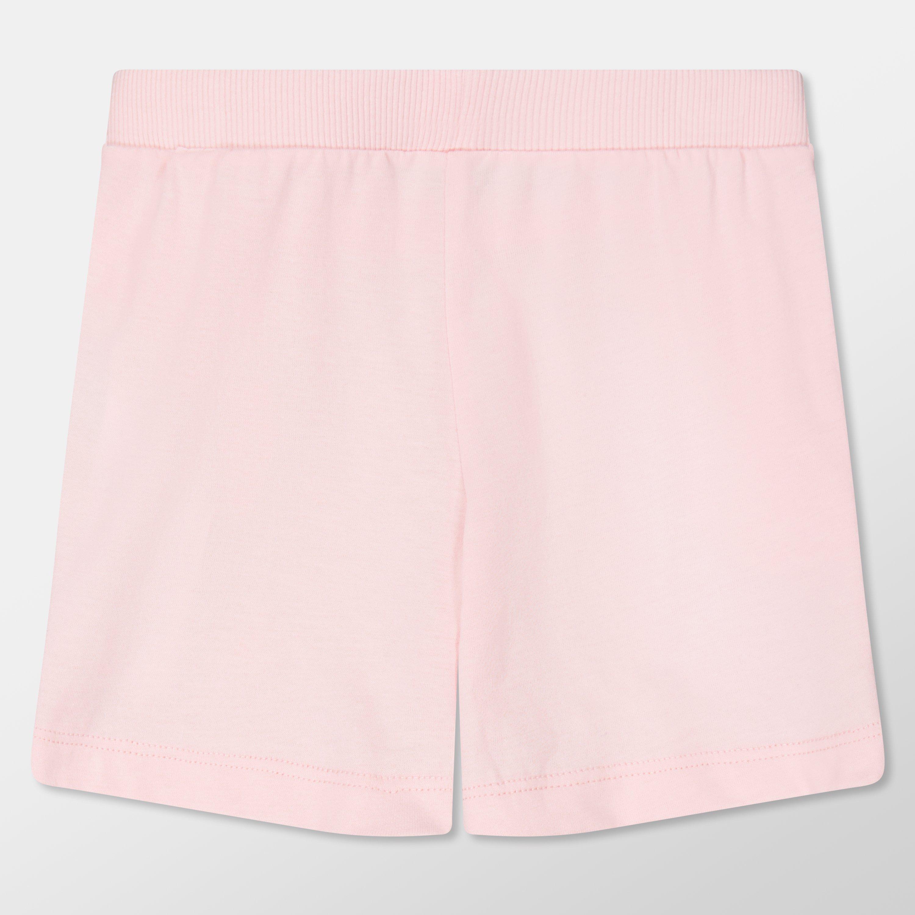 Pink 50209 - Moschino - Logo T-Shirt & Short Set Infants - 4