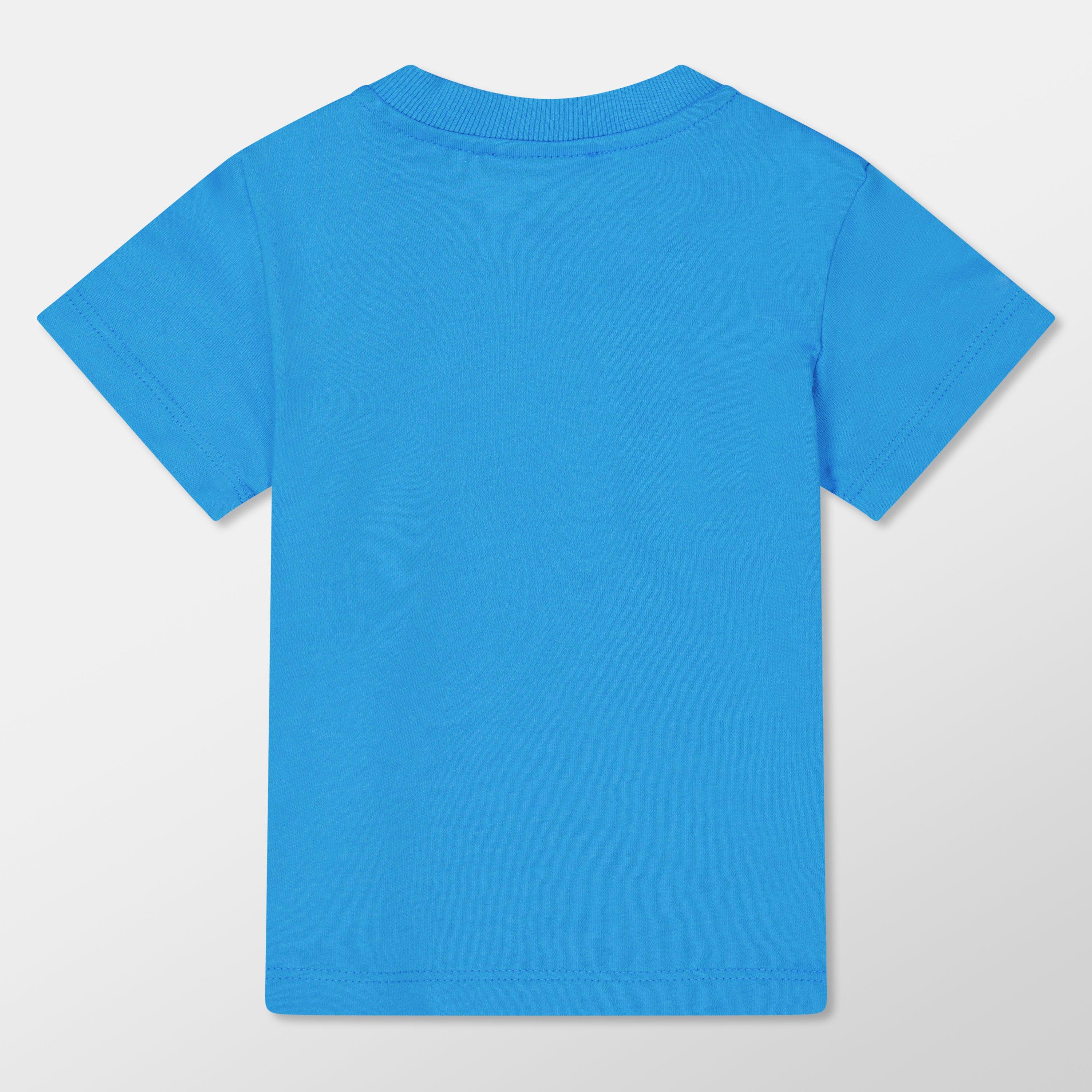 Blue 41047 - Moschino - Logo T-Shirt & Short Set Infants - 2