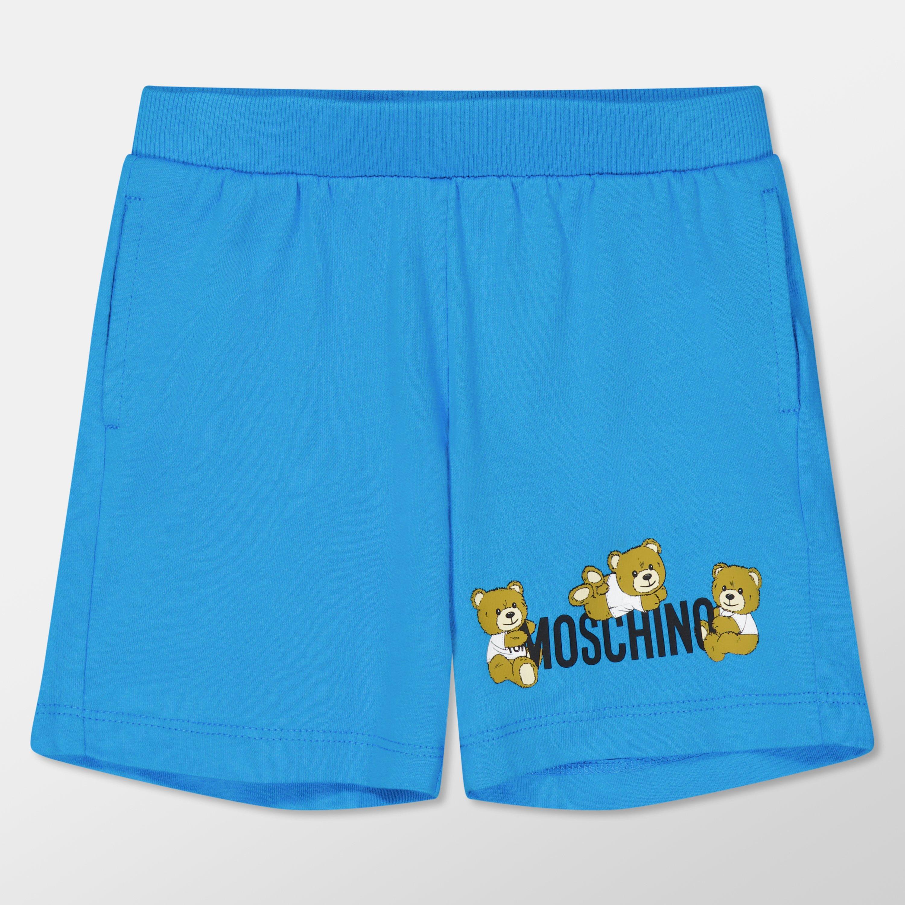 Blue 41047 - Moschino - Logo T-Shirt & Short Set Infants - 3