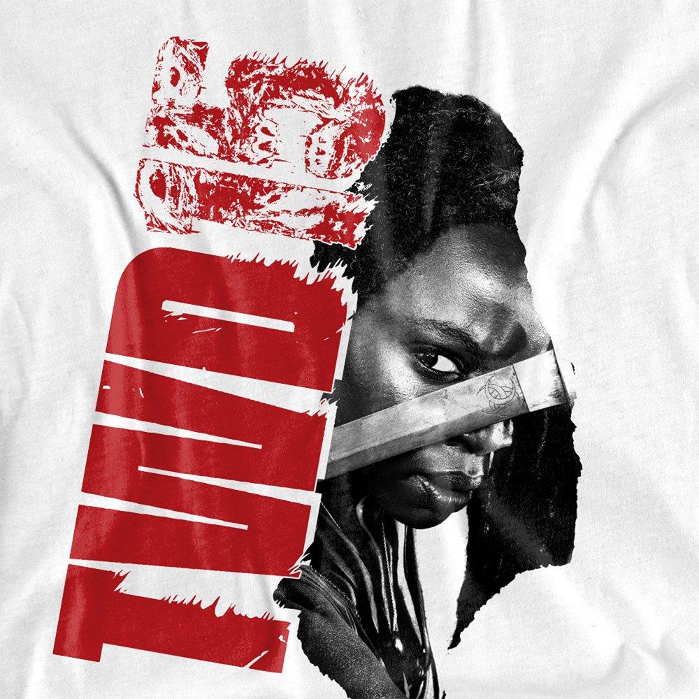 White - Other - The Walking Dead Michonne 15 T Shirt White - 2
