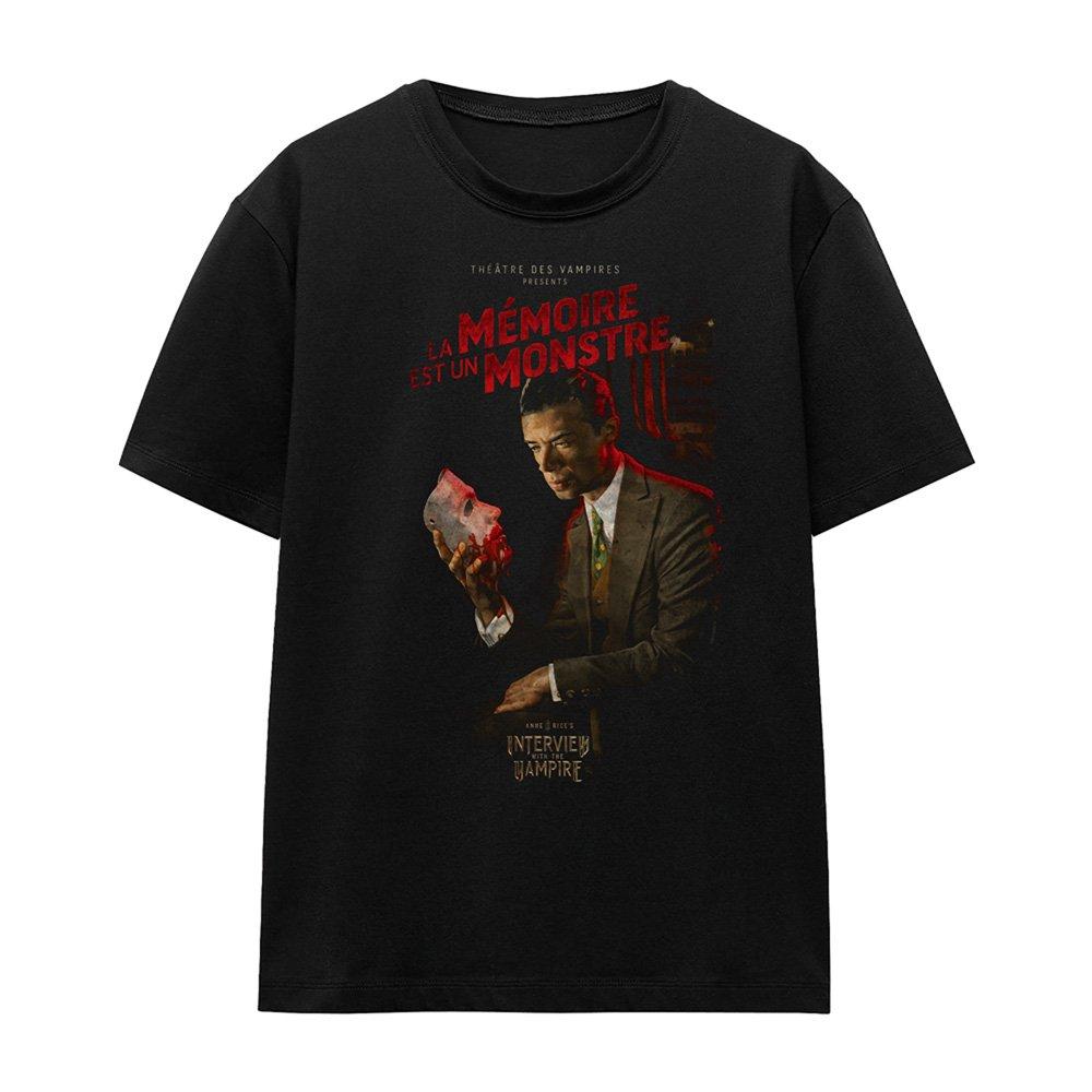 Black - Other - Interview With The Vampire La Memoire Poster T Shi - 4