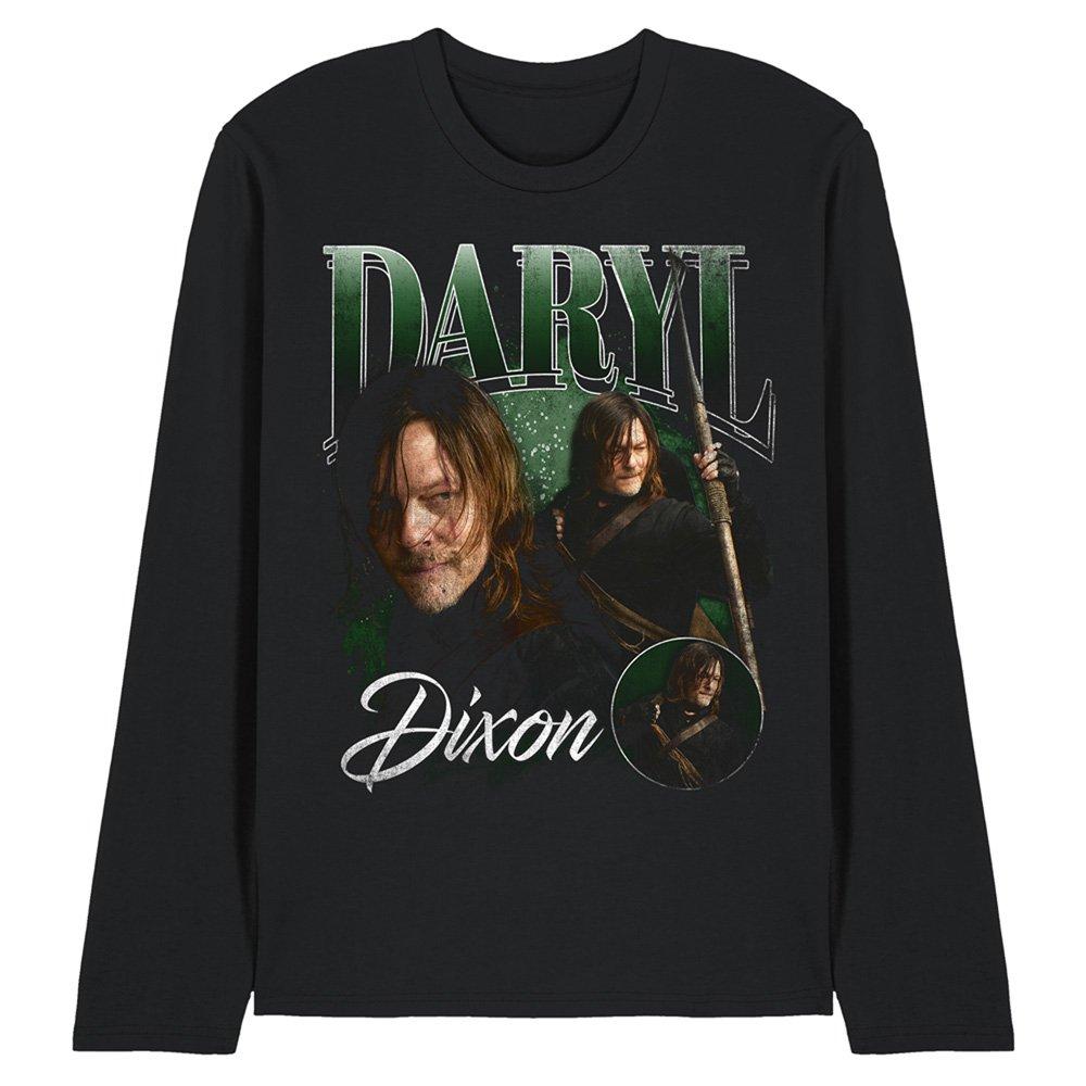 Black - Other - The Walking Dead Daryl Dixon Daryl Homage Long Sle - 1
