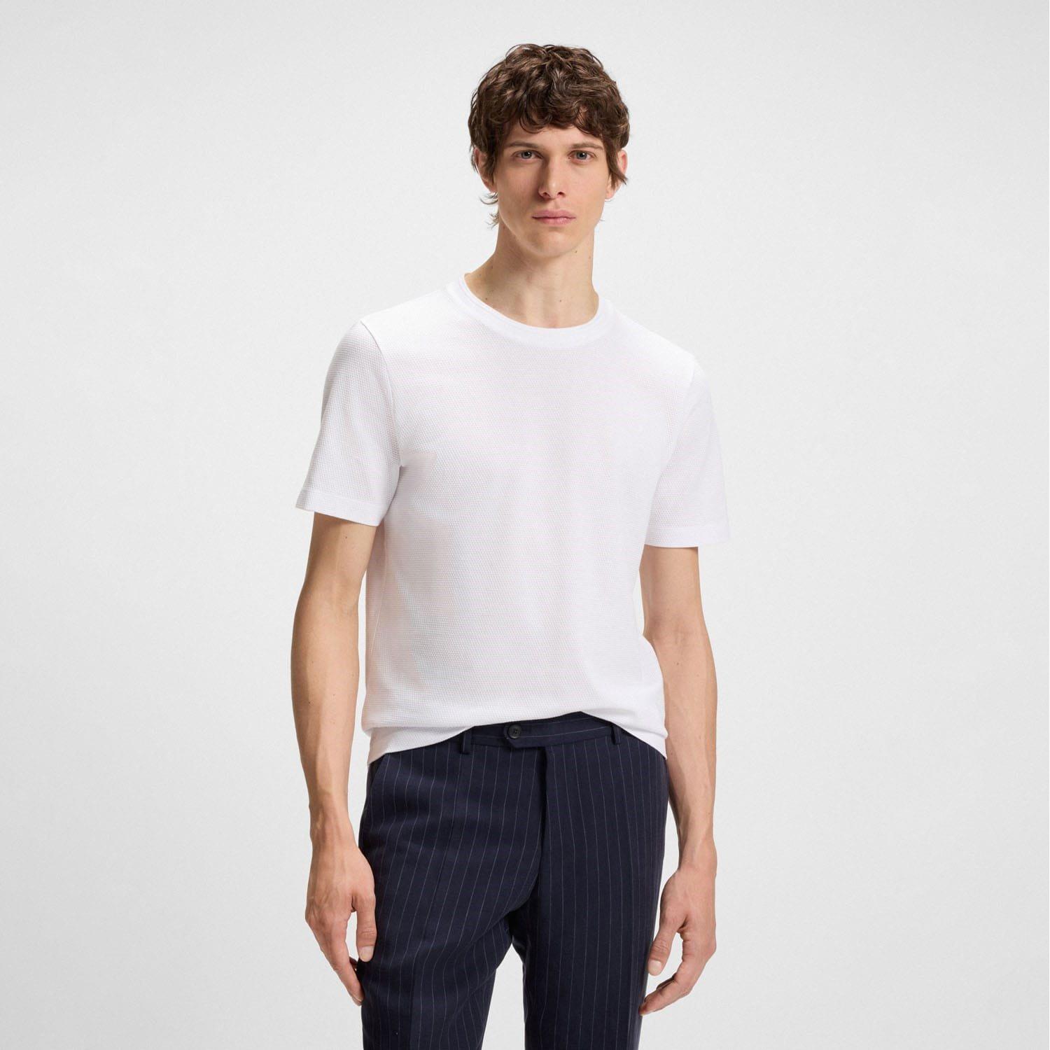 Boss Men's Tiburt 240 T-Shirt - White - S