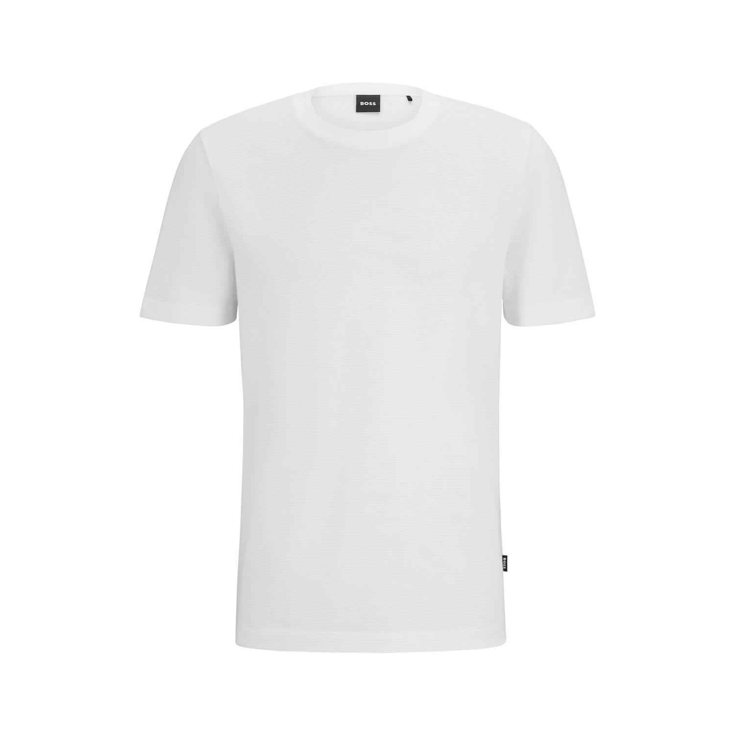 White - Boss - Tiburt 240 T-Shirt - 4