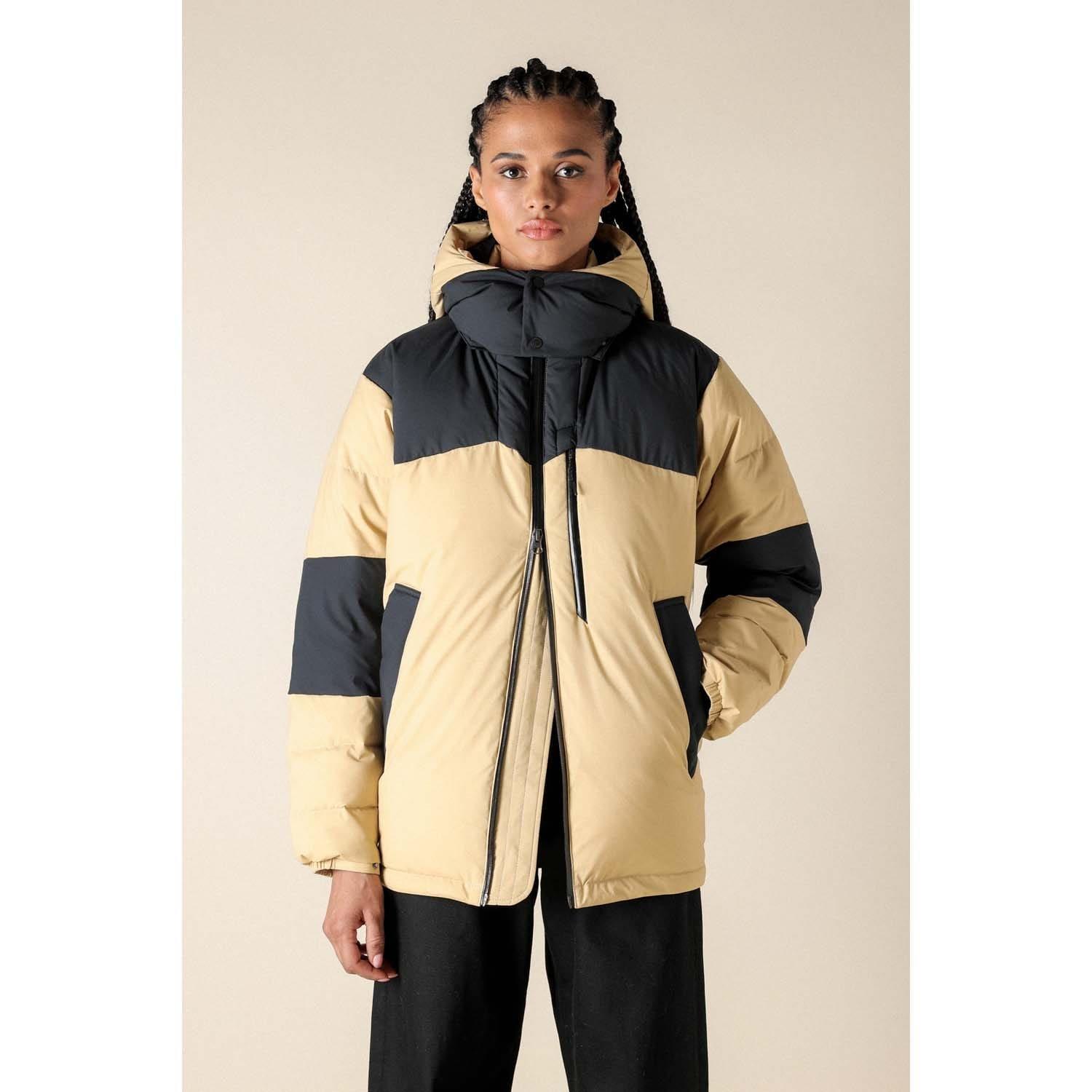 Taupe - Mizuno - Gore-Tex Windstopper Dhaulagiri Down Jacket - 3