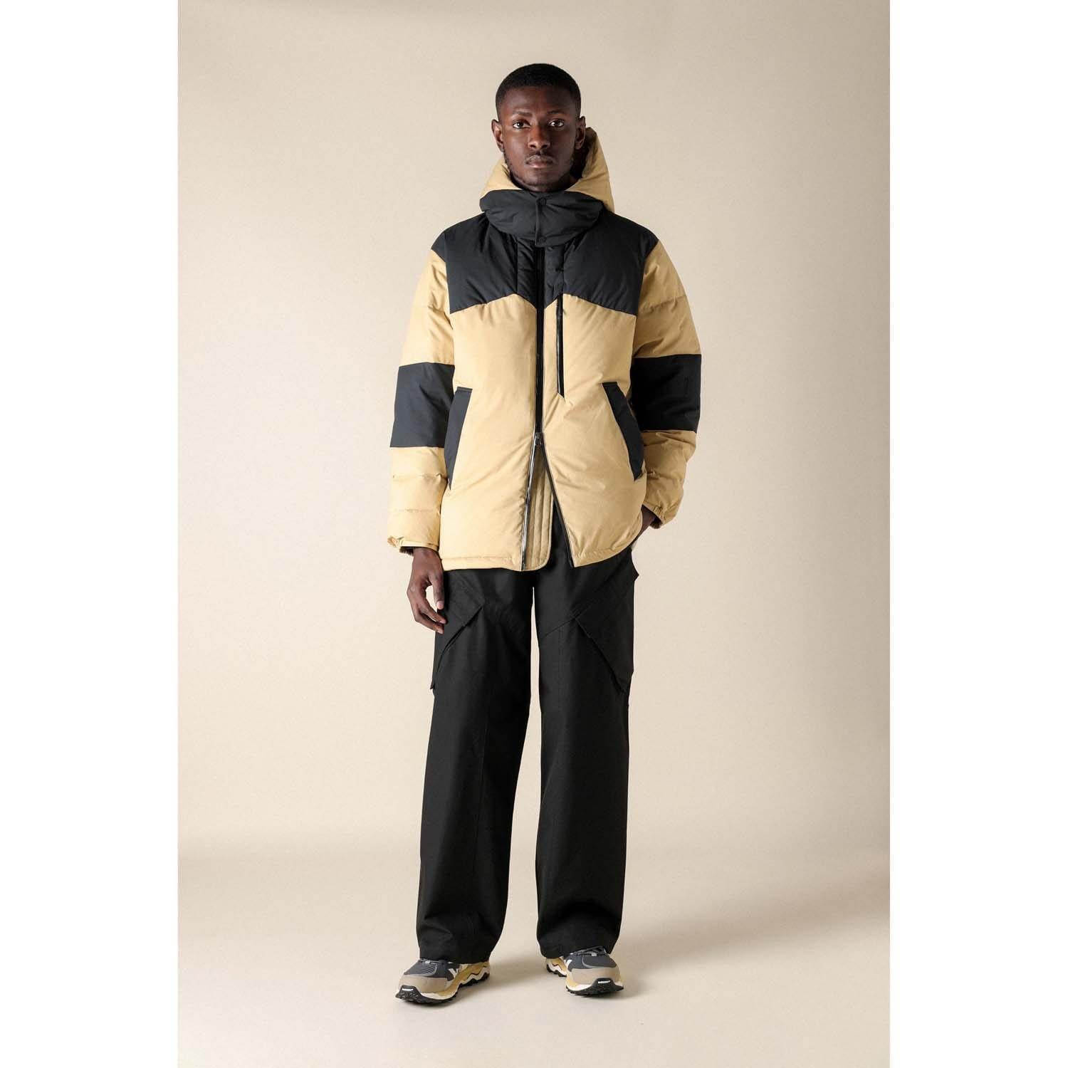 Taupe - Mizuno - Gore-Tex Windstopper Dhaulagiri Down Jacket - 5