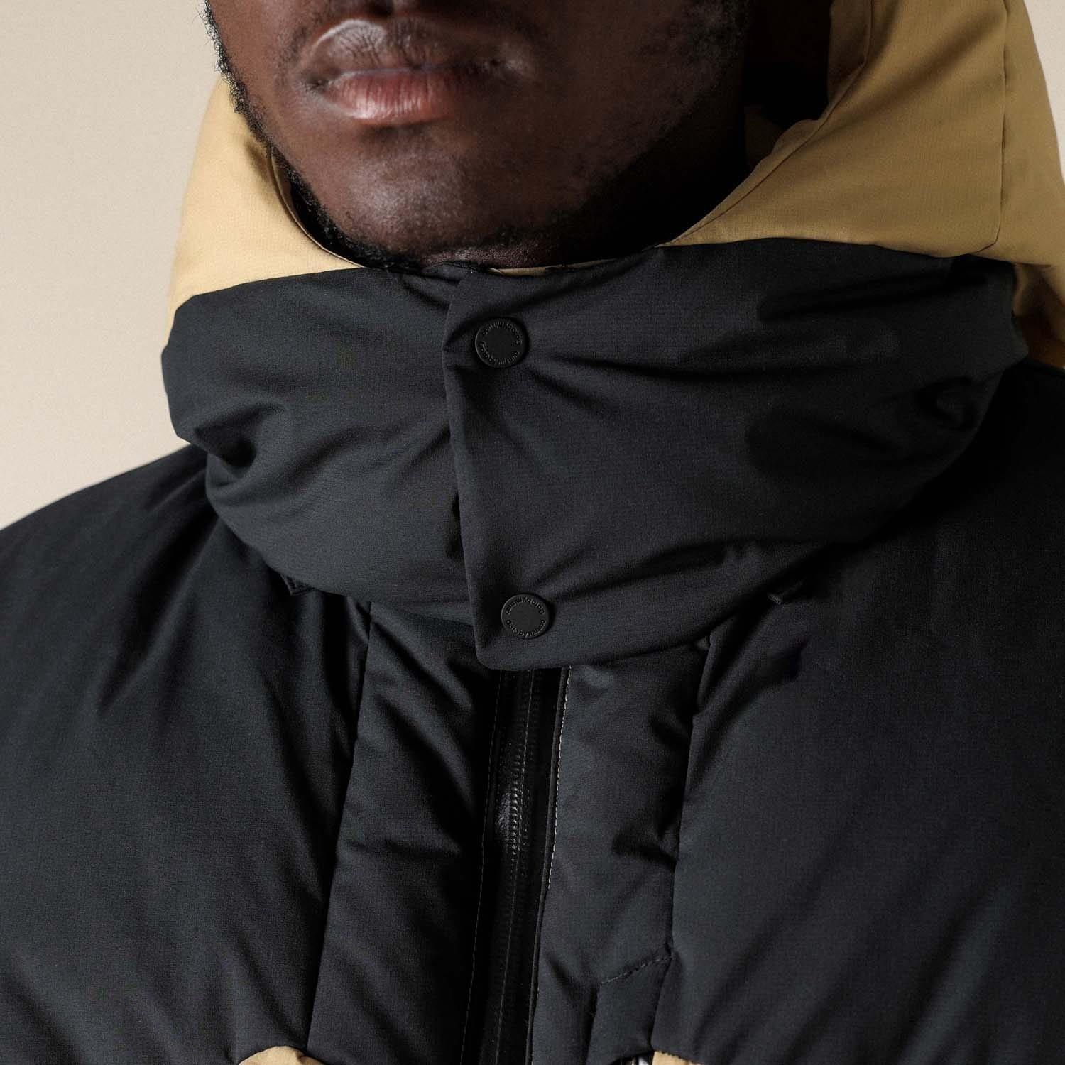 Taupe - Mizuno - Gore-Tex Windstopper Dhaulagiri Down Jacket - 6