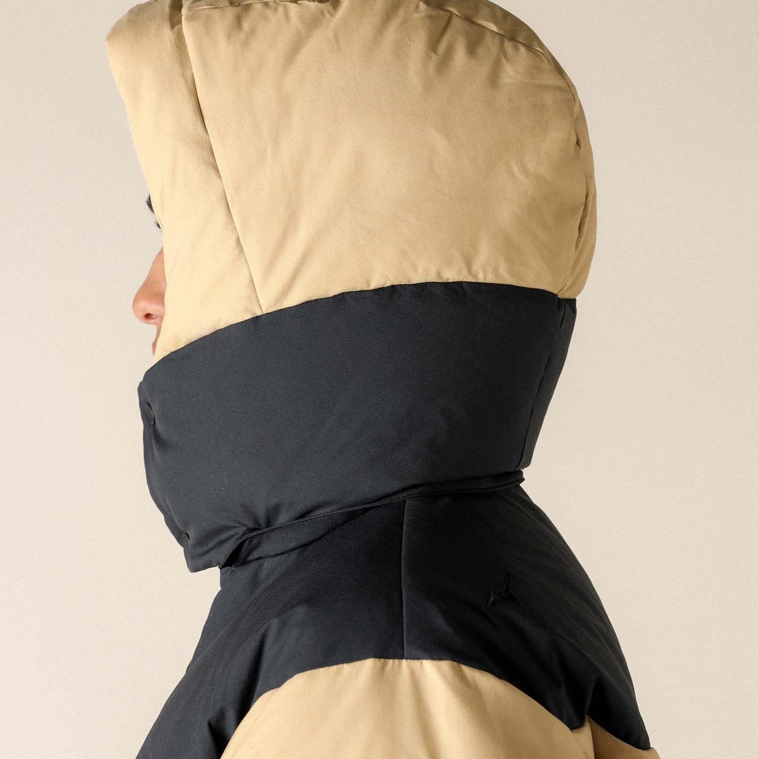 Taupe - Mizuno - Gore-Tex Windstopper Dhaulagiri Down Jacket - 8