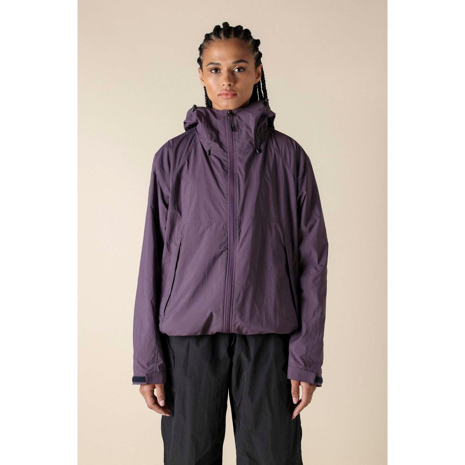 Purple - Mizuno - WR Light Mountain Hooded Jacket - 2