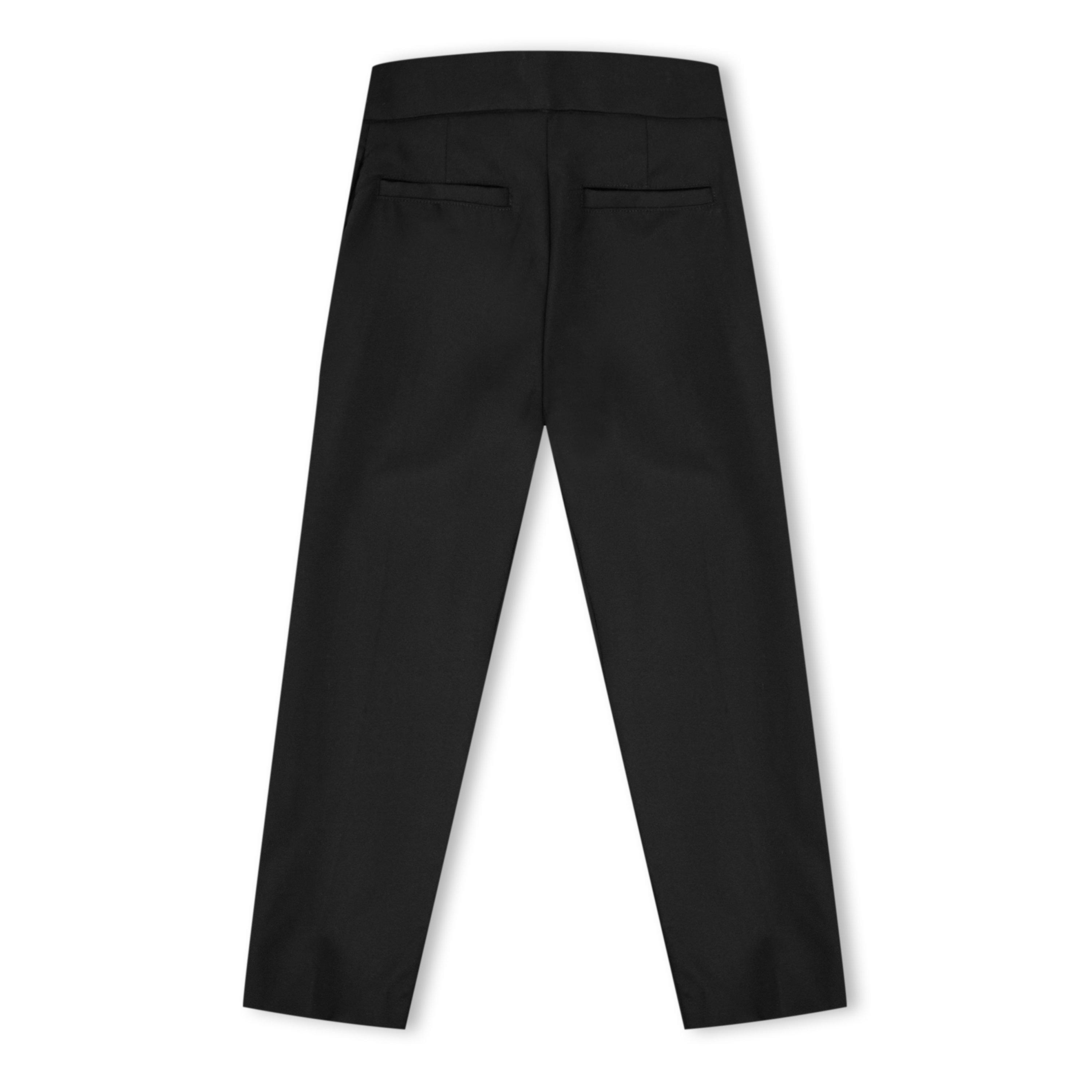 black - Stella McCartney - Kids' Straight Leg Trousers - 2