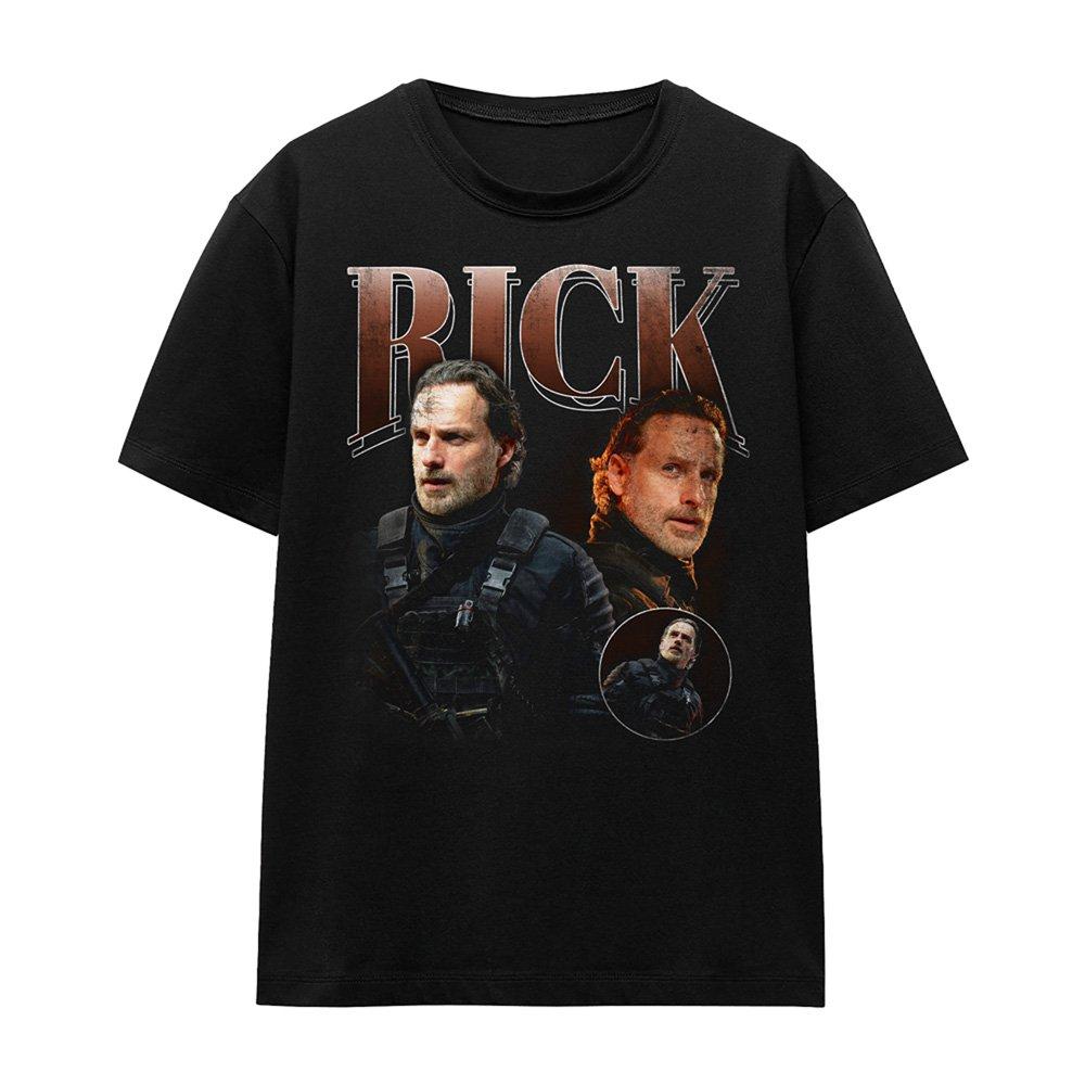 Black - Other - The Walking Dead The Ones Who Lived Rick Homage T - 4