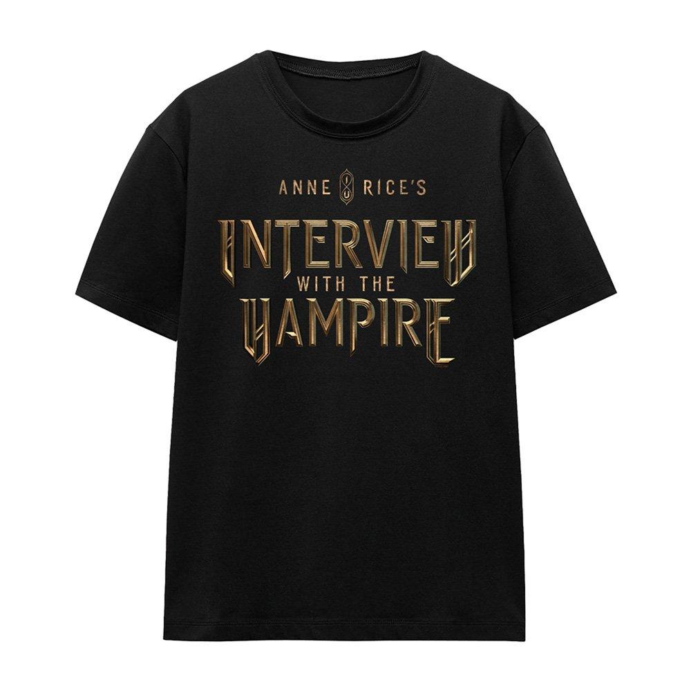 Black - Other - Interview With The Vampire Gold Logo T Shirt Blac - 4