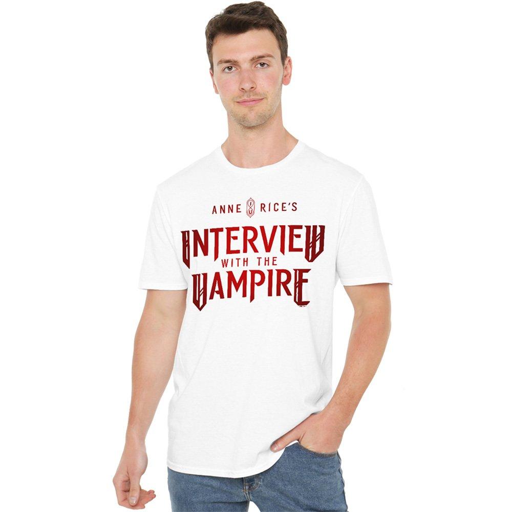 White - Other - Interview With The Vampire Red Logo T-Shirt White - 1