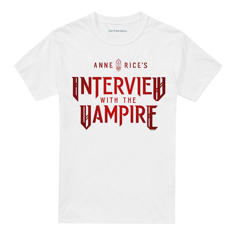 White - Other - Interview With The Vampire Red Logo T-Shirt White - 4